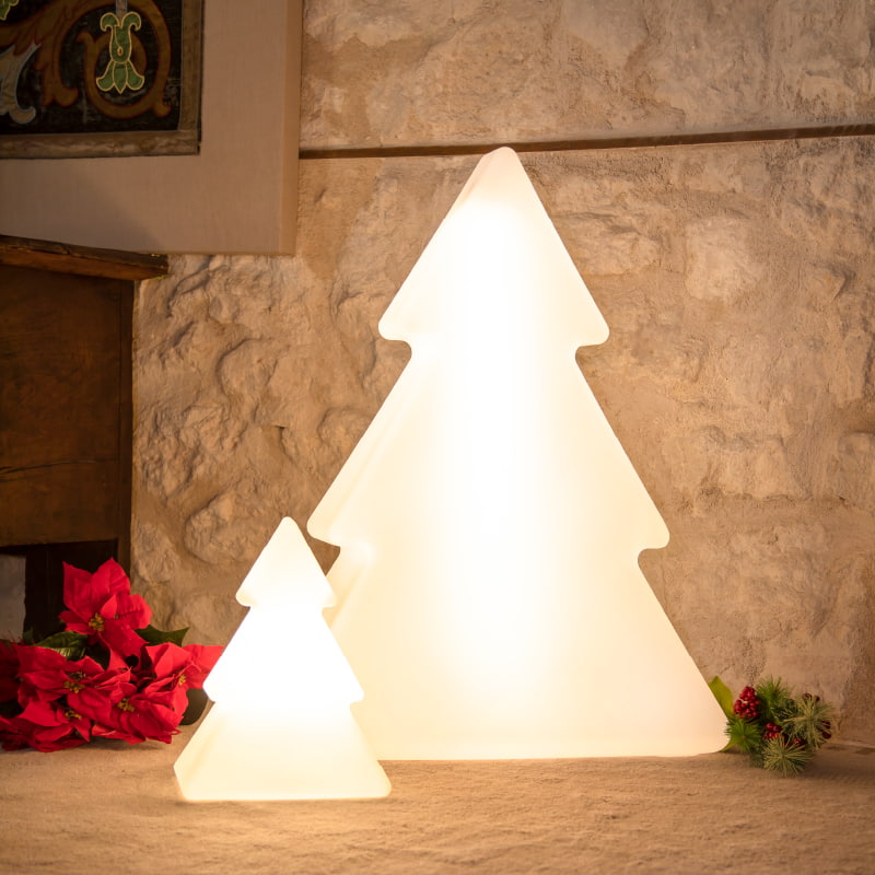 hobby Onderzoek jongen Pinus 40 Smarttech Solar LED Multicolor kunststof kerstboom verlicht made  by NewGarden - kopie