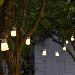 B-bulb LED lichtsnoer 8 mtr. met 10 x LED (koppelbaar en dimbaar) made by Extreme Lounging - kopie