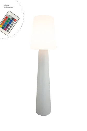 8 Seasons Design Nr.1 licht grijs 160 cm RGB LED buitenverlichting staande lamp