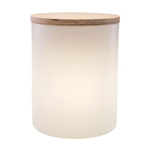 8 Season Shining drum 45 cm verlichte bijzettafel, kruk, pot  (32359)